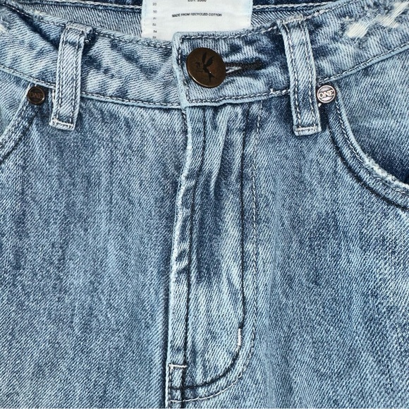 One Teaspoon High Waist Awesome Baggies Jeans Size 26 - Picture 2 of 9